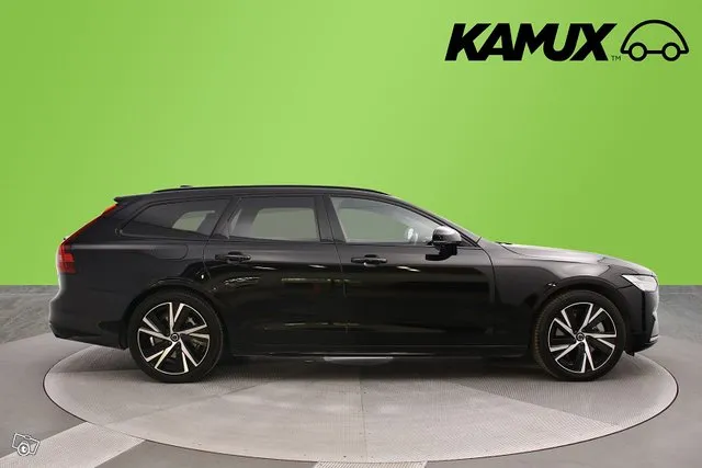 Volvo V90 T6 AWD Long Range Plus Dark R-Design / ALV- Väh kelp / Vetokoukku / 360-Kamera / Harman/Kardon / VOC Image 2